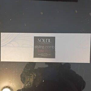 SOLEIL STYLING COMB BABY PINK DUAL VOLTAGE HEAT RESISTANT TECHNOLOGY BRAND-NEW-S